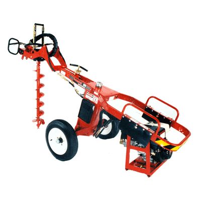 Hydraulic Post Hole Borer